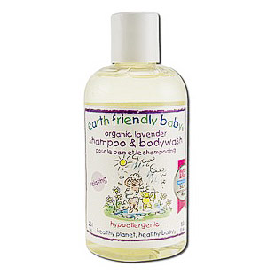 Earth Friendly Baby Organic Shampoo & Bodywash - Sleeptime Lavender, 8.5 oz, Earth Friendly Baby