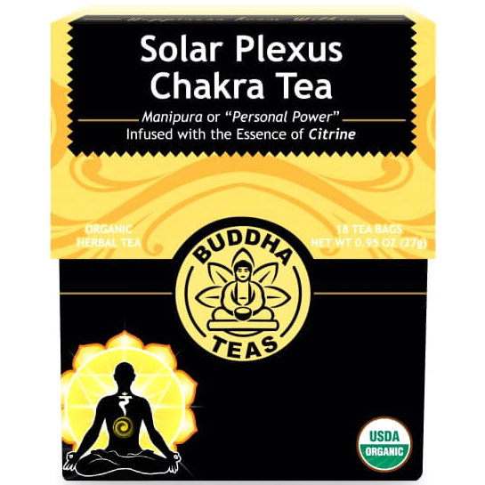 Organic Solar Plexus Chakra Tea, 18 Tea Bags, Buddha Teas
