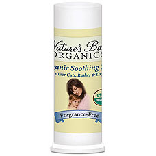 Nature's Baby Organics Organic Soothing Stick - Fragrance Free, 0.63 oz, Nature's Baby Organics