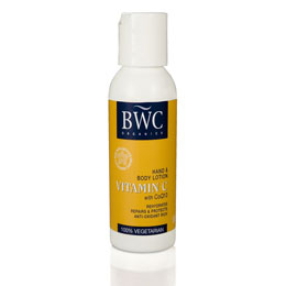 Beauty Without Cruelty Vitamin C with CoQ10 Hand & Body Lotion Travel Size, 2 oz, Beauty Without Cruelty