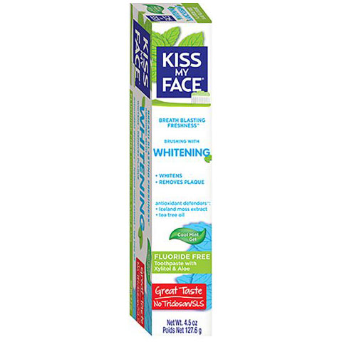 Organic Aloe Vera Whitening Toothpaste 3.4 oz, from Kiss My Face