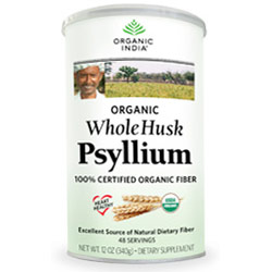 Fiber Harmony, Organic Whole Husk Psyllium, 12 oz, Organic India