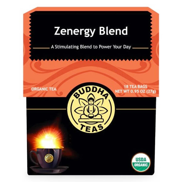 Organic Zenergy Blend, 18 Tea Bags, Buddha Teas