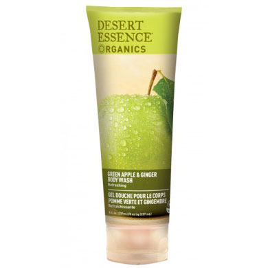 Organics Green Apple & Ginger Bodywash, 8 oz, Desert Essence