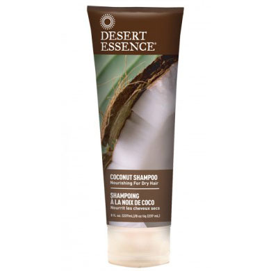 Organics Coconut Shampoo, 8 oz, Desert Essence