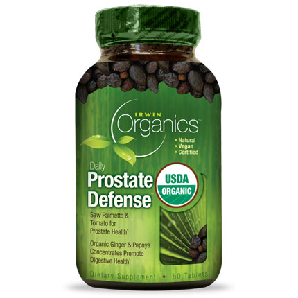 Organics Daily Prostate Defense, 60 Tablets, Irwin Naturals