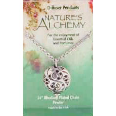 Diffuser Pendant Necklace, Oriental Dome, 1 pc, Natures Alchemy