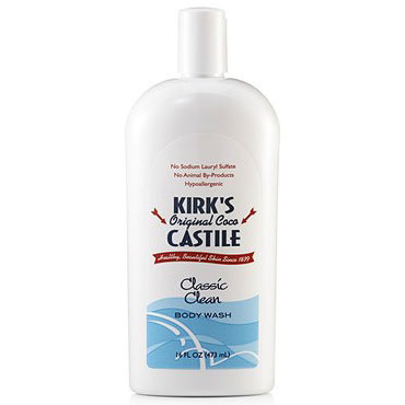 Kirk's Natural Original Coco Castile Body Wash, 16 oz, Kirk's Natural