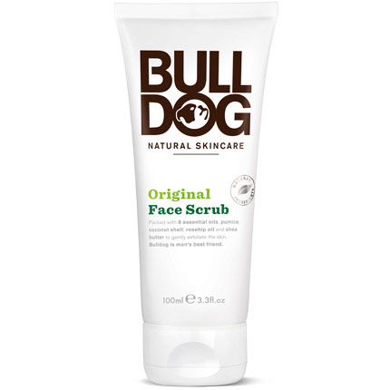 Original Face Scrub for Men, 3.3 oz, Bulldog Natural Skincare / Grooming