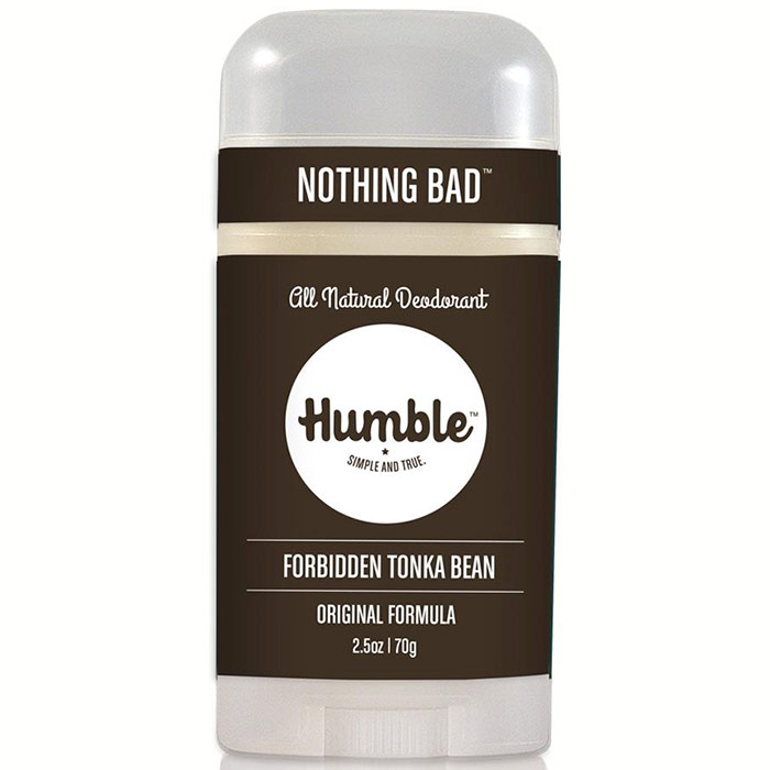Original Formula Natural Deodorant, Forbidden Tonka Bean, 2.5 oz, Humble Brands