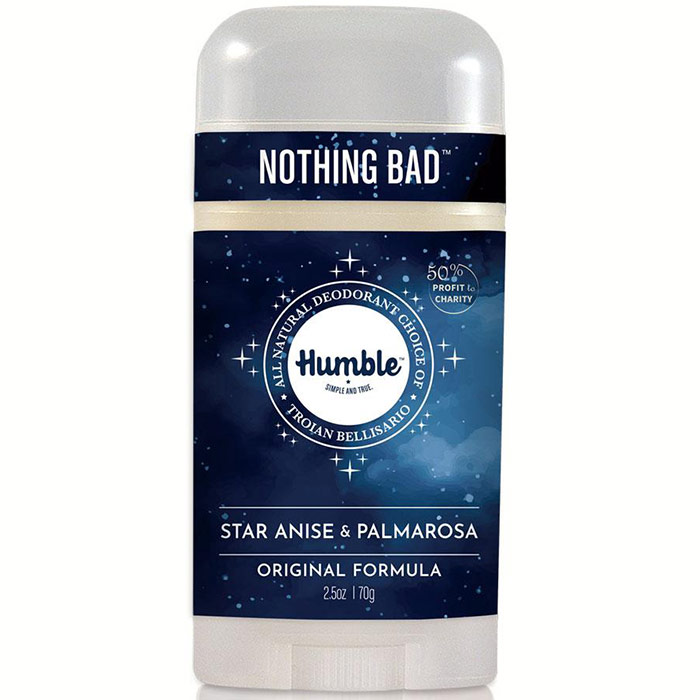 Original Formula Natural Deodorant, Star Anise & Palmarosa, 2.5 oz, Humble Brands