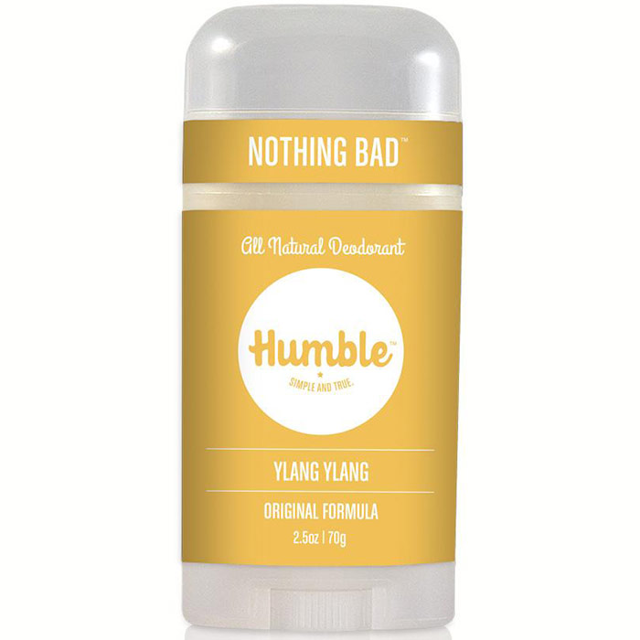 Original Formula Natural Deodorant, Ylang Ylang, 2.5 oz, Humble Brands