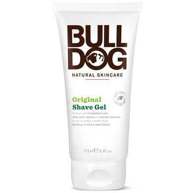 Original Shave Gel for Men, 5.9 oz, Bulldog Natural Skincare / Grooming