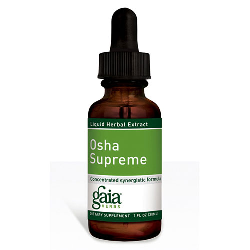 Gaia Herbs Osha Supreme Liquid, 1 oz, Gaia Herbs