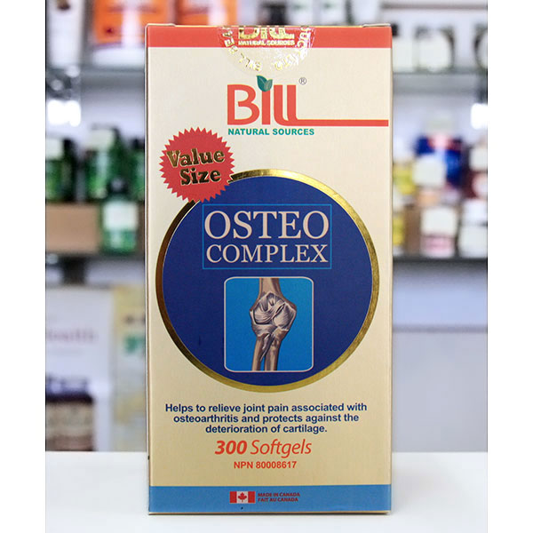 Osteo Complex, For Joint Health, Value Size, 300 Softgels, Bill Natural Sources