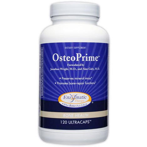 OsteoPrime, Bones Health Supplement, 120 Tablets, Enzymatic Therapy