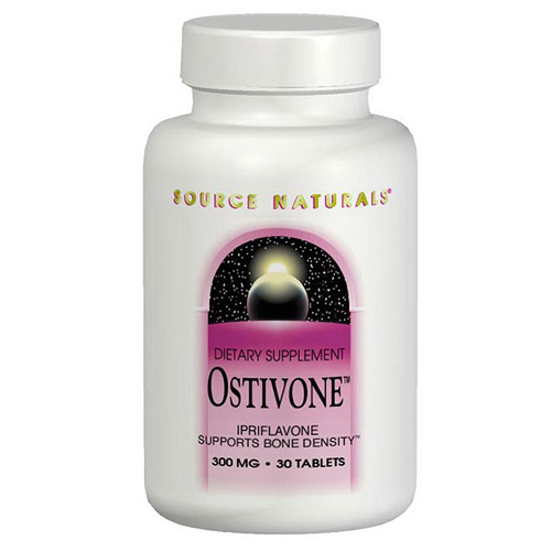 Ostivone Ipriflavone 300mg 30 tabs from Source Naturals