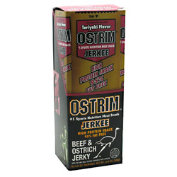 Ostrim Beef & Ostrich Jerky, 10 Packs, Ostrim