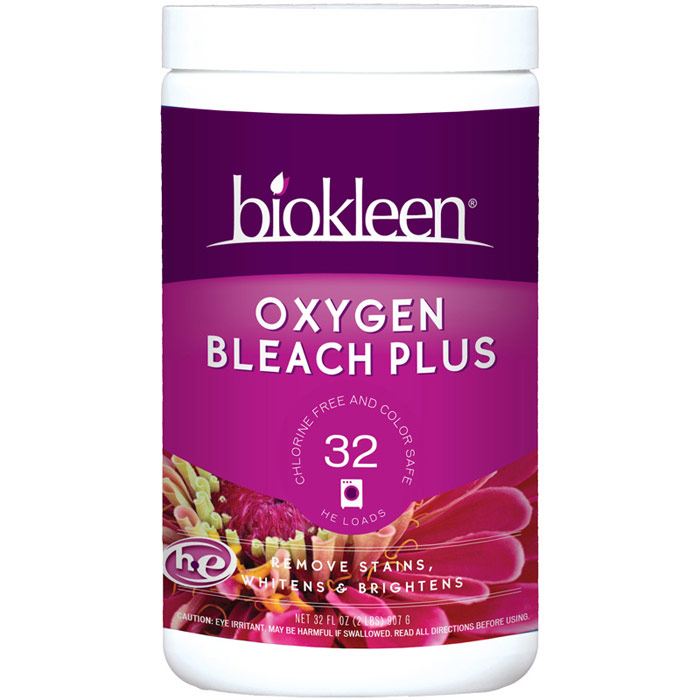 Oxygen Bleach Plus Powder, 2 lb, Biokleen