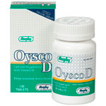 Oysco D, Calsium Supplement w/ Vitamin D, 100 Tablets, Watson Rugby