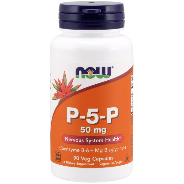 P-5-P 50 mg, 90 Vegetarian Capsules, NOW Foods