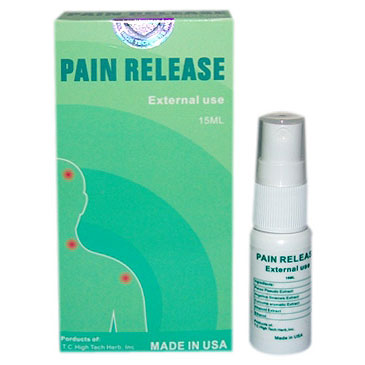 T.C. High Tech Herb Pain Release, Pain Relief Spray, 15 ml, T.C. High Tech Herb