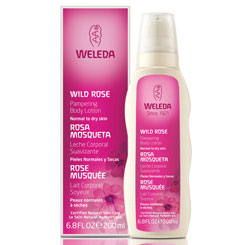 Weleda Pampering Body Lotion, Wild Rose, 6.8 oz, Weleda