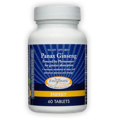 Panax Ginseng, 60 Tablets, Enzymatic Therapy