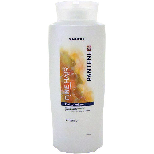 Pantene Pro-V Fine Hair Solutions Flat to Volume Shampoo, 40 oz (1.18 L)