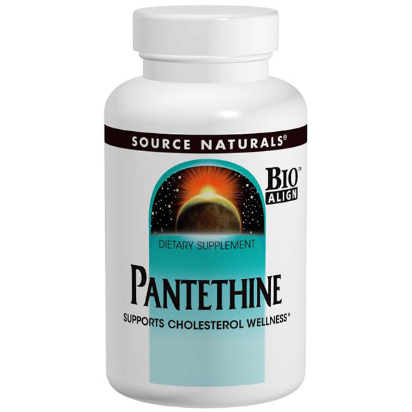Pantethine 300 mg, 30 Tablets, Source Naturals