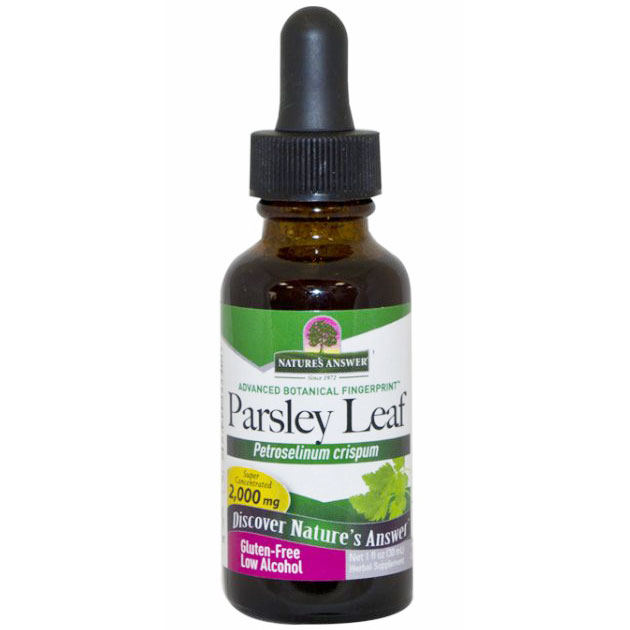 Parsley Leaf Extract Liquid 1 oz from Natures Answer