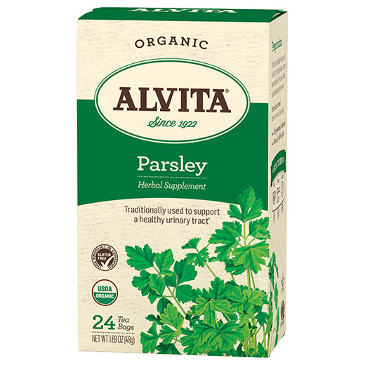 Parsley Tea Organic, 24 Tea Bags, Alvita Tea