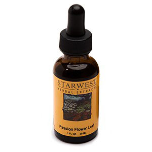 Passion Flower Herb Extract Liquid 1 oz, StarWest Botanicals