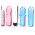 Pastel Pleasures, 4.5 Inch Vibe with Sleeves, California Exotic Novelties