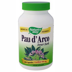 Nature's Way Pau D Arco Inner Bark 545mg 180 caps from Nature's Way