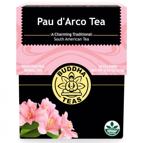 Pau dArco Tea, 18 Tea Bags, Buddha Teas