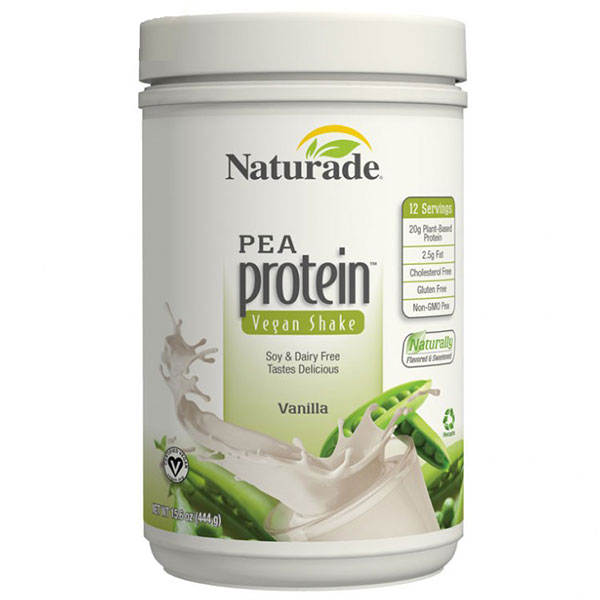 Pea Protein Powder, Vanilla, 15.66 oz, Naturade
