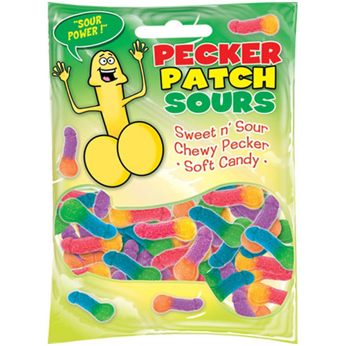 Pecker Patch Sour Gummies, Sweet & Sour Chewy Pecker Soft Candy, Hott Products
