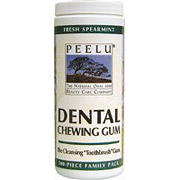 Peelu Company Peelu Gum Spearmint Sugar Free (Dental Chewing Gum) 300 pc from Peelu