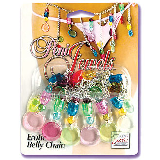 Peni-Jewels Belly Chain, California Exotic Novelties