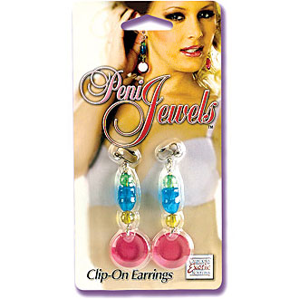 Peni-Jewels Earrings, California Exotic Novelties