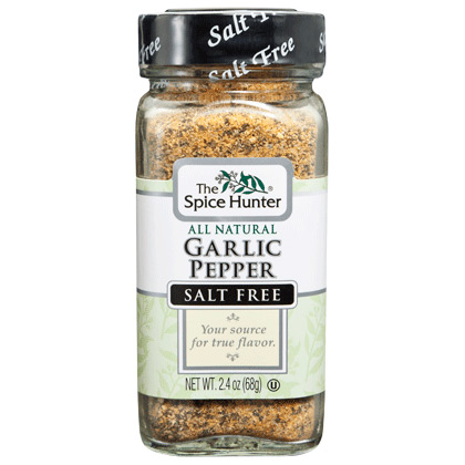 Pepper, Garlic Blend, 2.4 oz x 1 Bottle, Spice Hunter