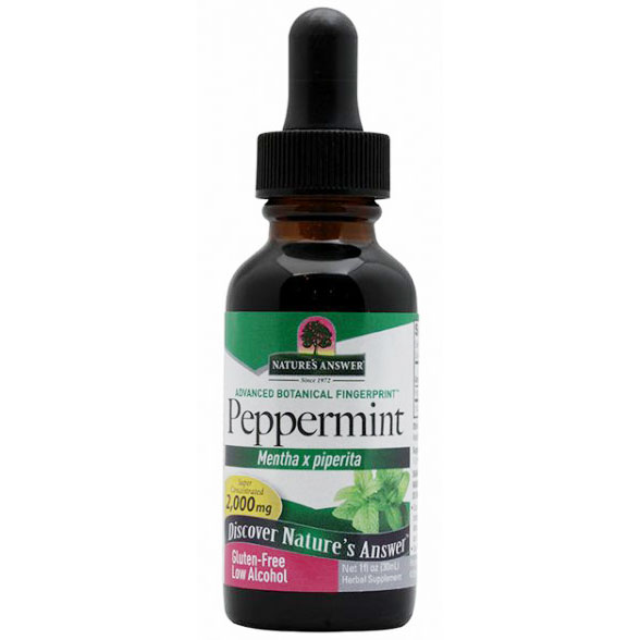 Peppermint Herb Extract Liquid 1 oz from Natures Answer
