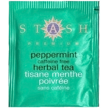 Premium Peppermint Herbal Tea, Caffeine Free, 20 Tea Bags x 6 Box, Stash Tea