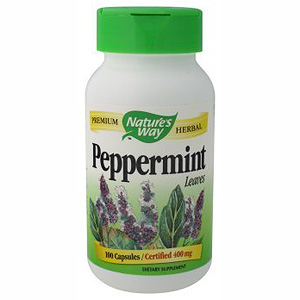 Peppermint Leaves 400mg 100 caps from Natures Way