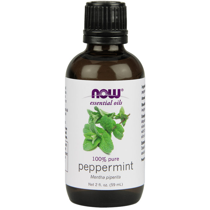 Peppermint Oil, 2 oz, NOW Foods