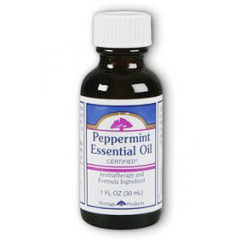 Peppermint Essential Oil, 1 oz, Heritage Products