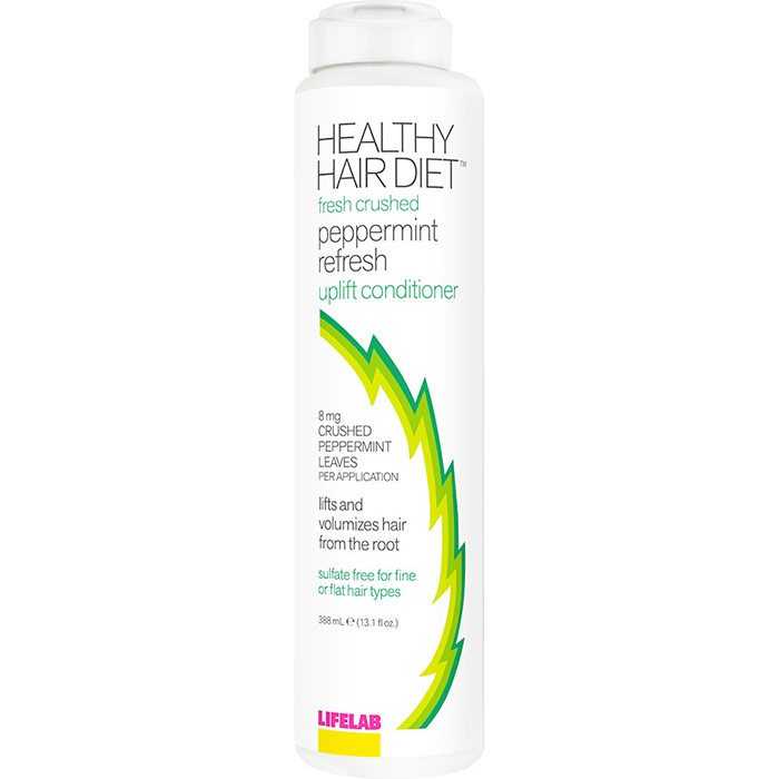 Healthy Hair Diet Fresh Crushed Peppermint Refresh Uplift Conditioner, 13.1 oz, LifeLab