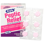 Watson Rugby Labs Peptic Relief, 30 Chewable Tablets, Watson Rugby