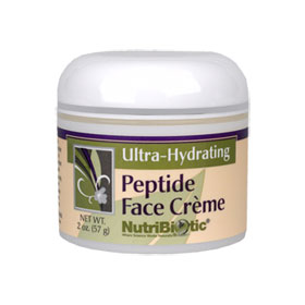 Peptide Face Cream, Ultra-Hydrating, 2 oz, NutriBiotic
